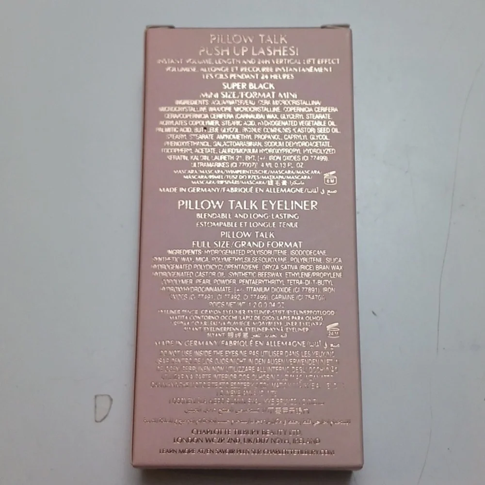 Charlotte Tilbury Pink and Brown Eyeliner Collection